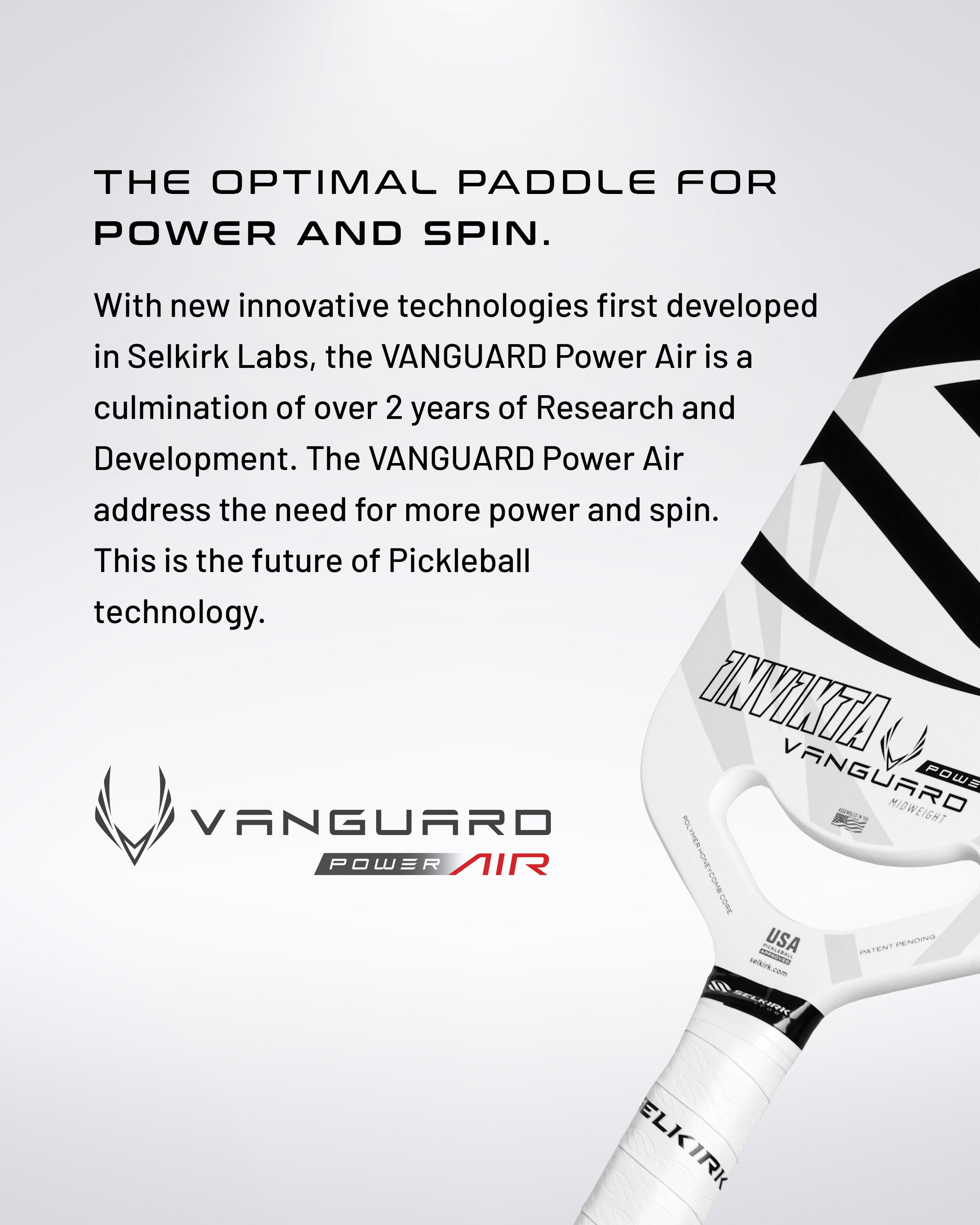 Selkirk VANGUARD Power Air - Epic - Pickleball Paddle