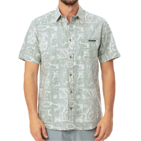 Owen Collection Men's Offshore Short Sleeve Button Down