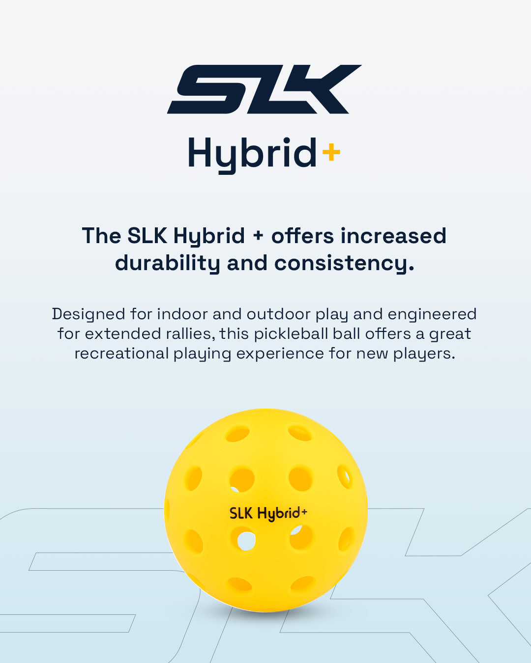 SLK Hybrid+ Pickleball - 4 Pack