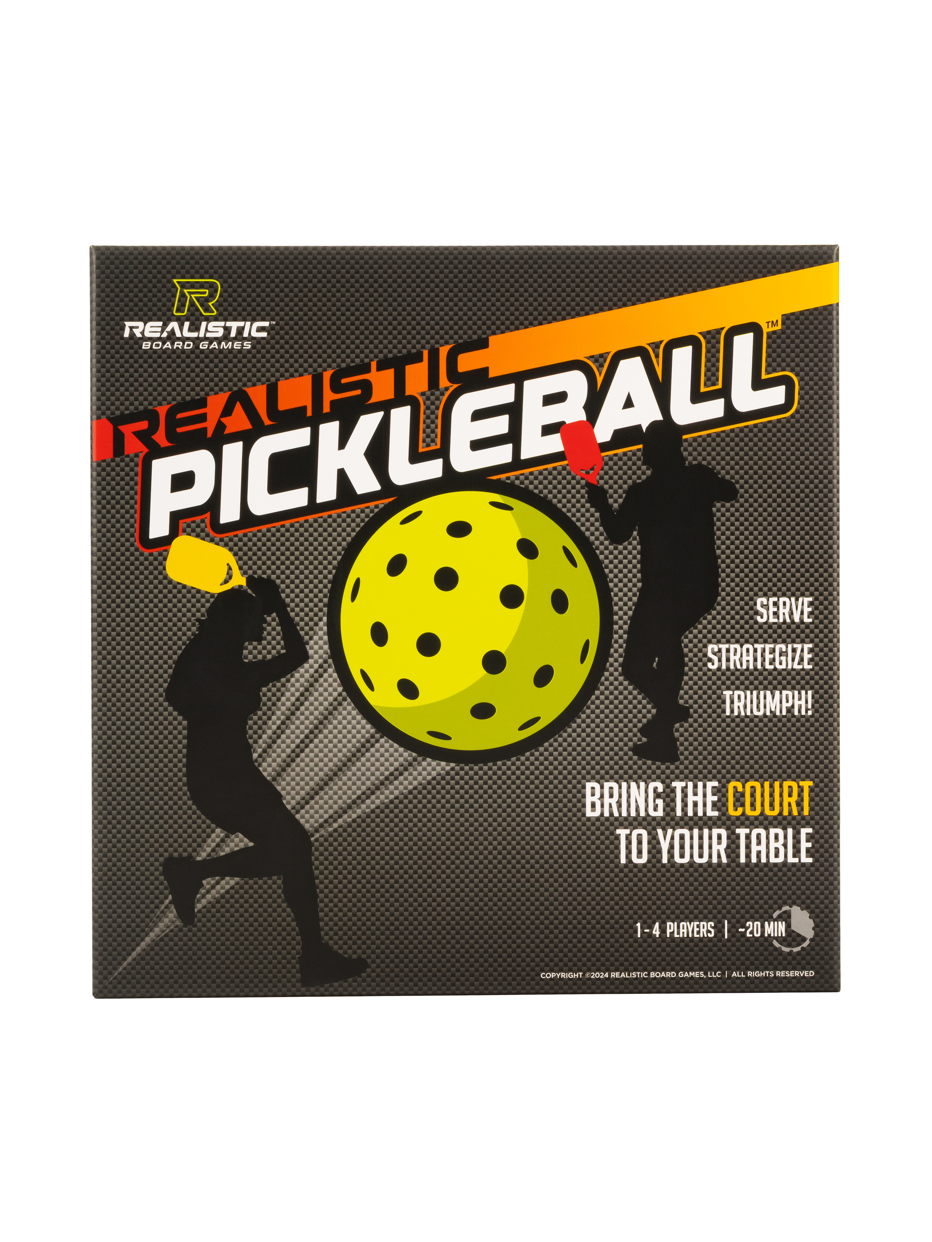Realistic Pickleball Board Game
