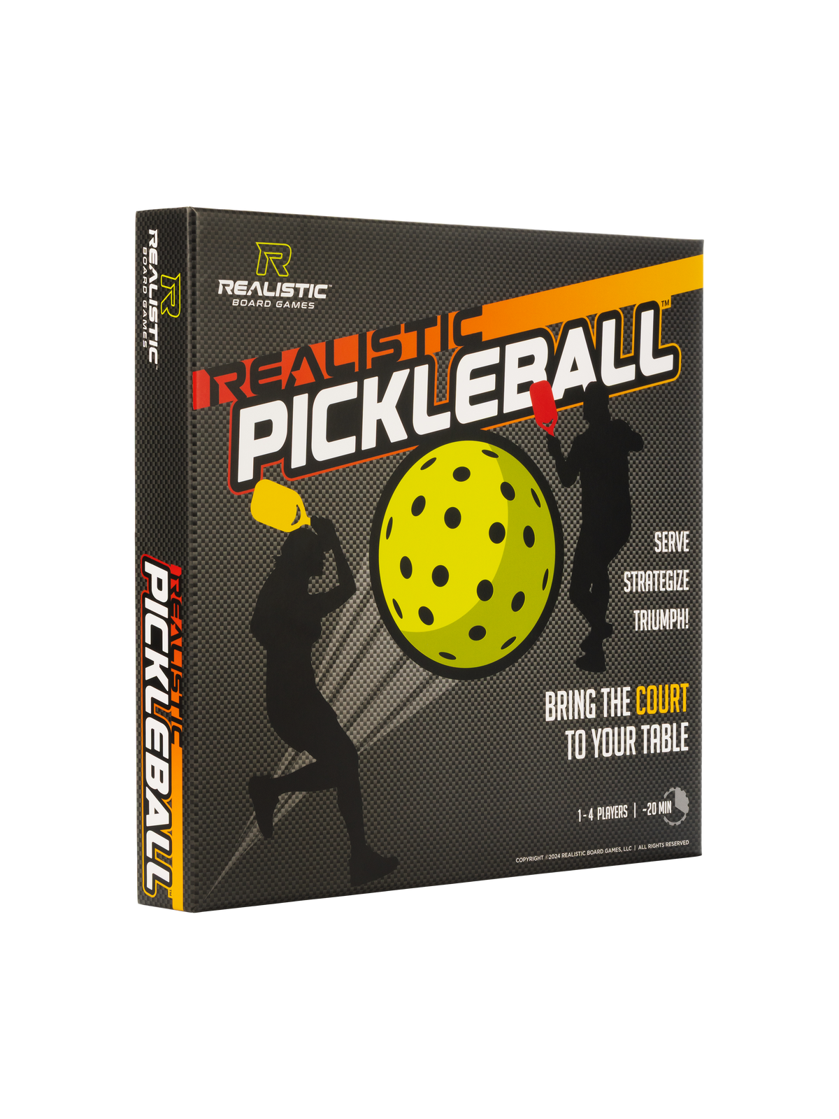 Realistic Pickleball Board Game