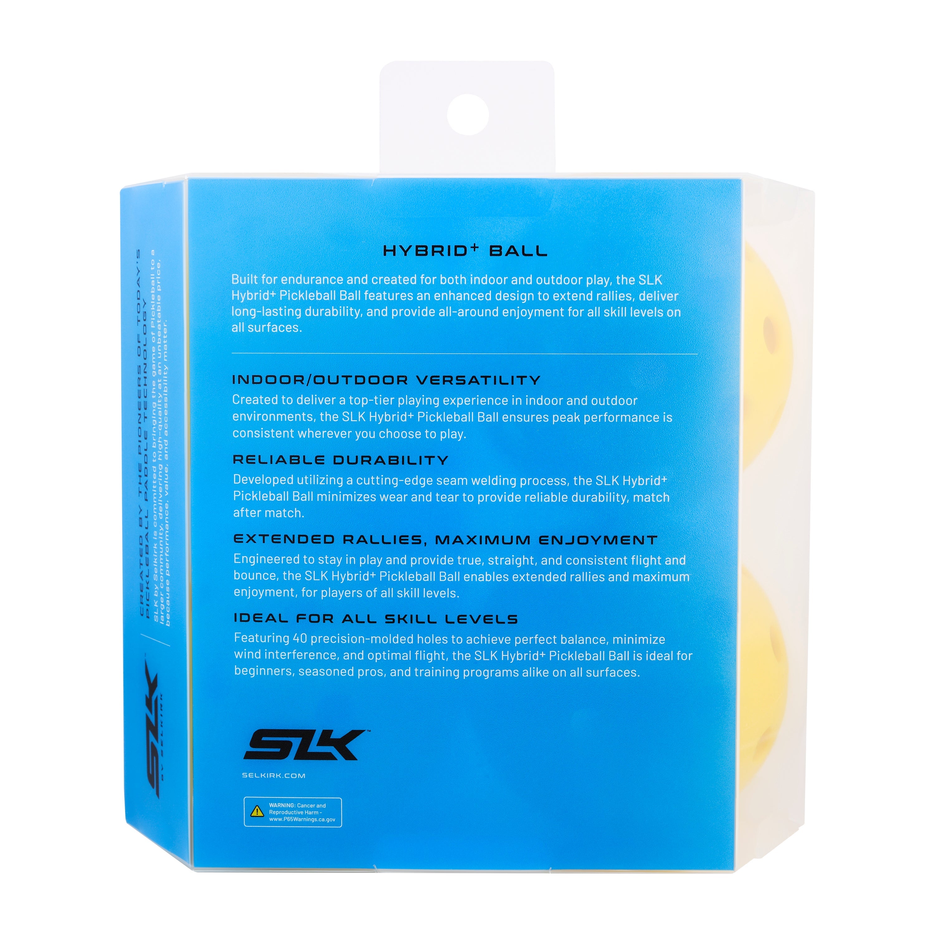 SLK Hybrid+ Pickleball - 4 Pack