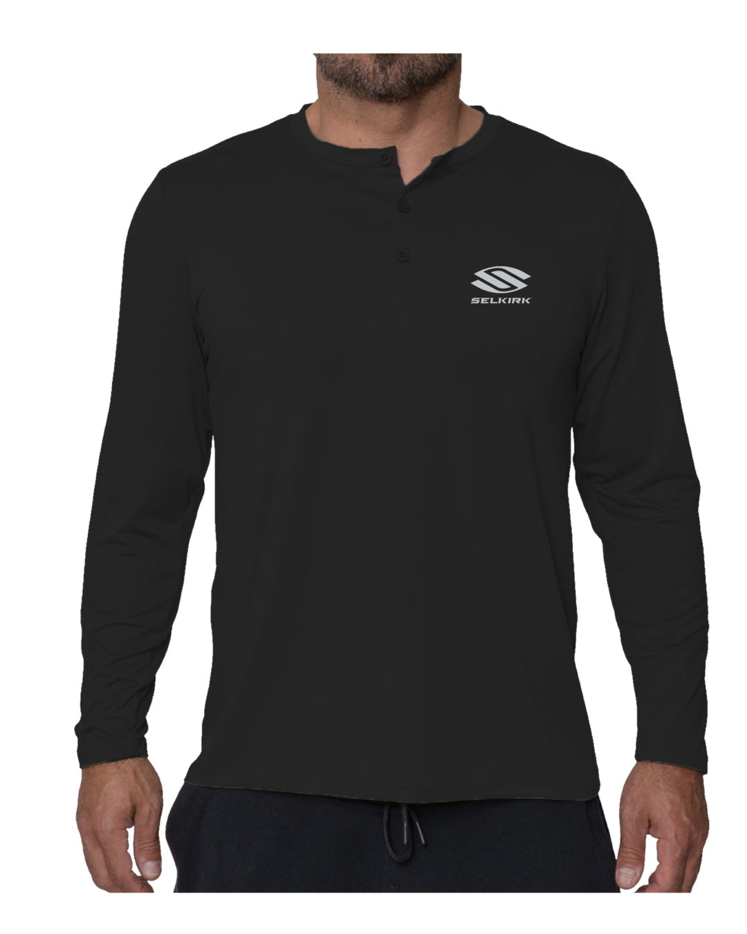 Selkirk Spring Owen Men's Matty Pickleball Henley Shirt