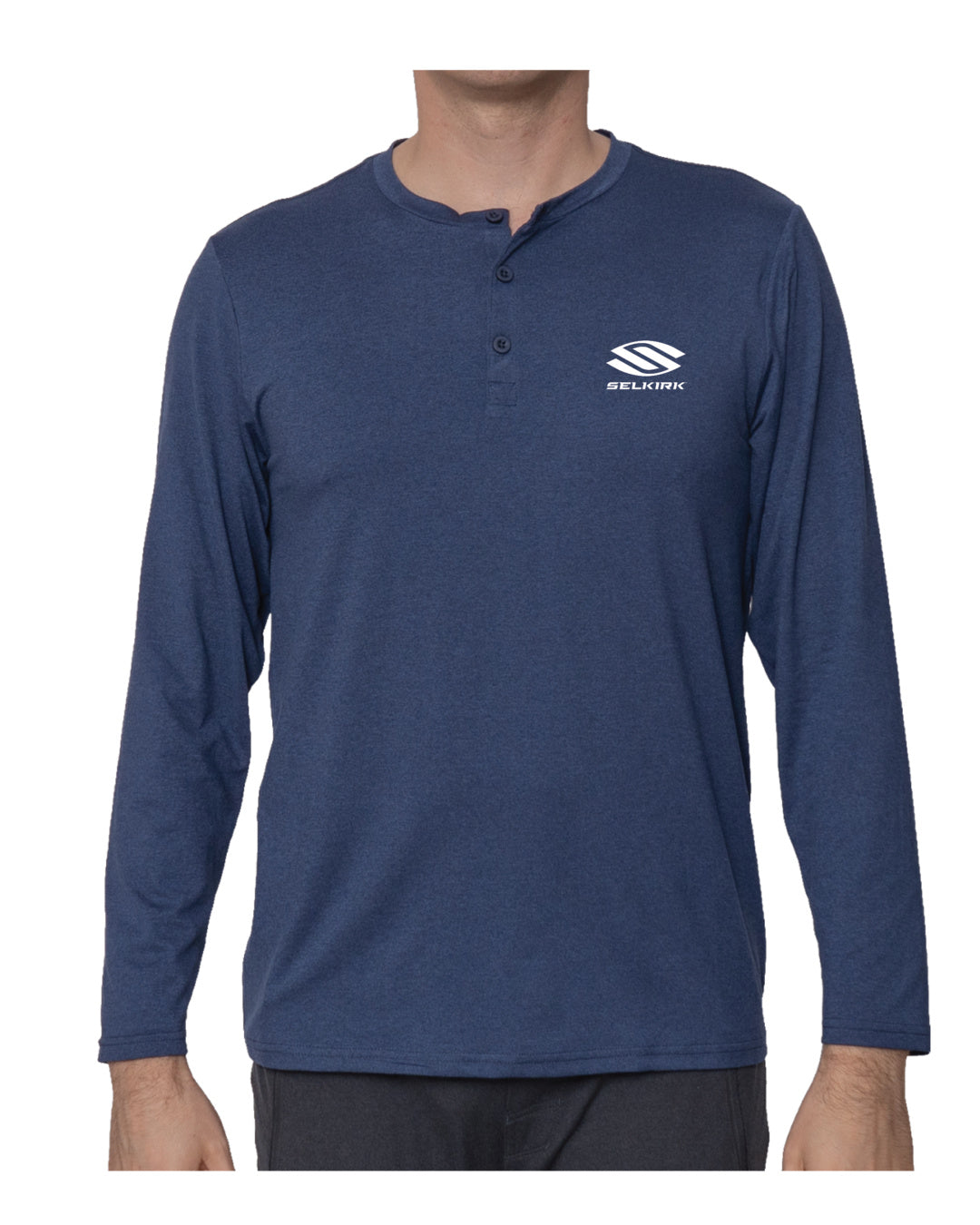 Selkirk Spring Owen Men's Matty Pickleball Henley Shirt
