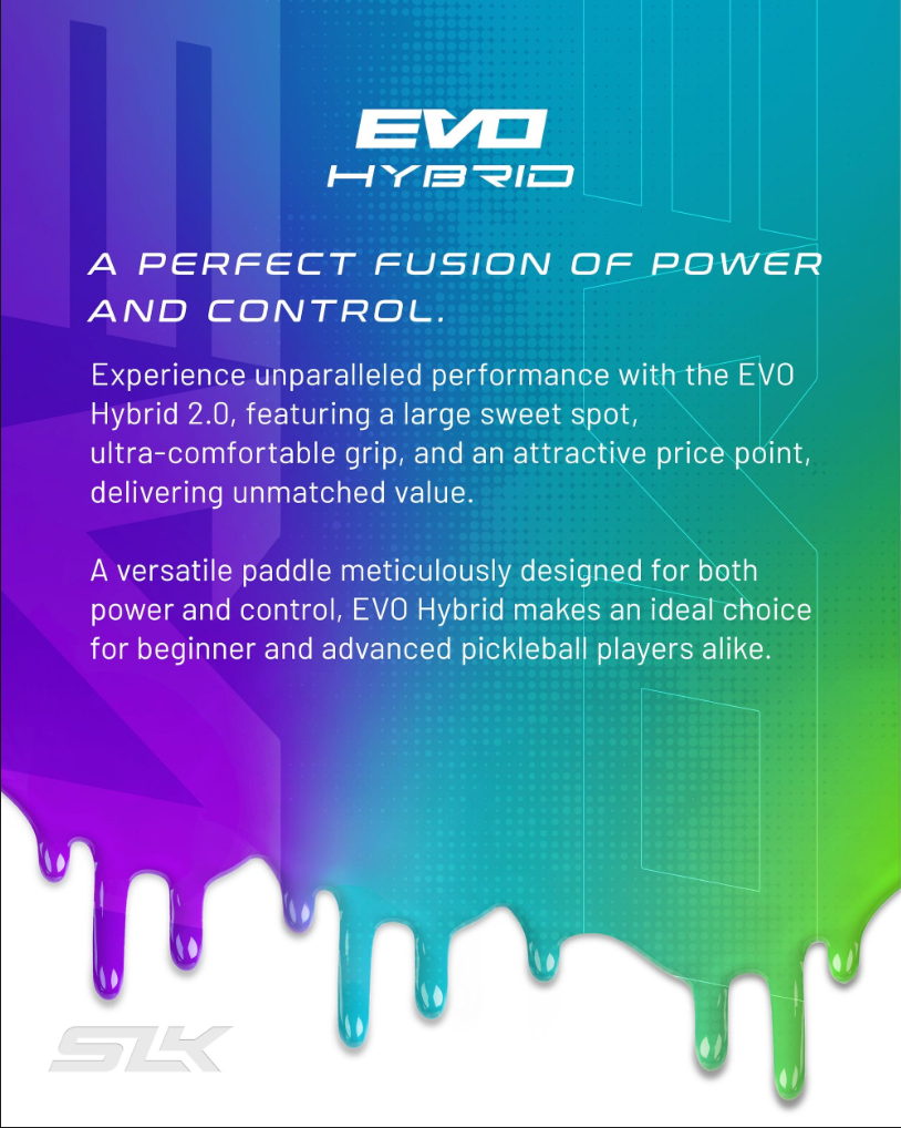 SLK EVO 2.0 - XL - Pickleball Paddle