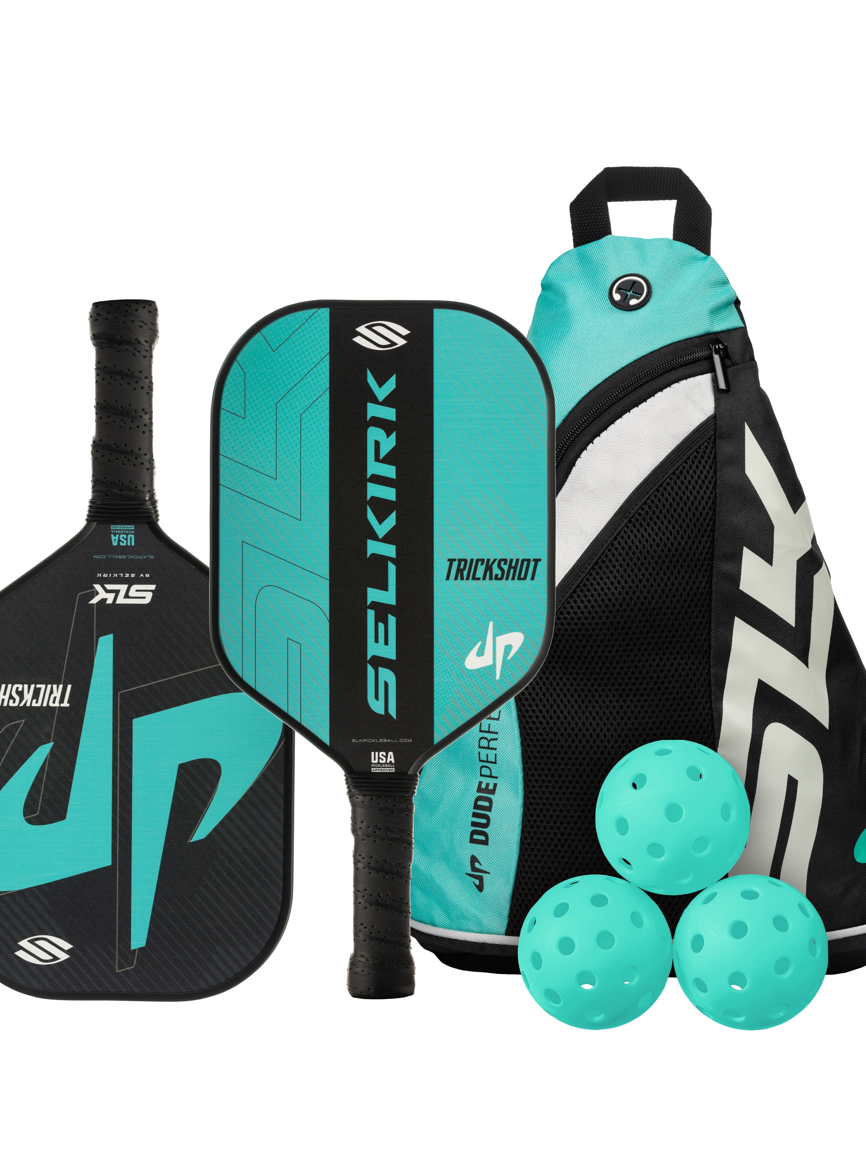 SLK by Selkirk x Dude Perfect - Trickshot Pickleball Bundle