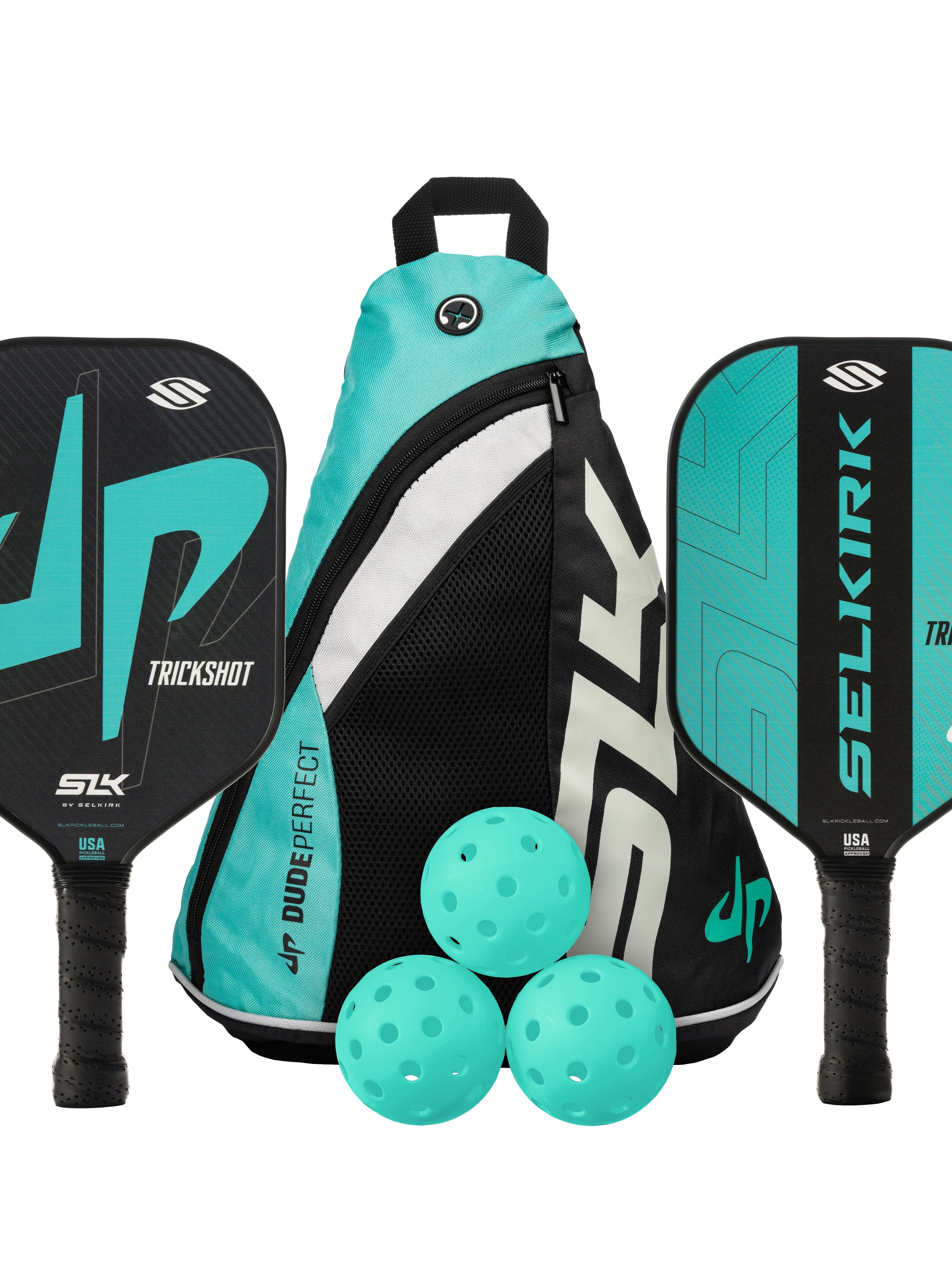 SLK by Selkirk x Dude Perfect - Trickshot Pickleball Bundle