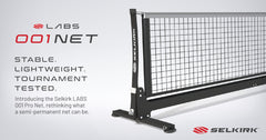 Selkirk LABS Semi-Permanent 001 Pro Net Made In The USA 100% Carbon Fiber Frame