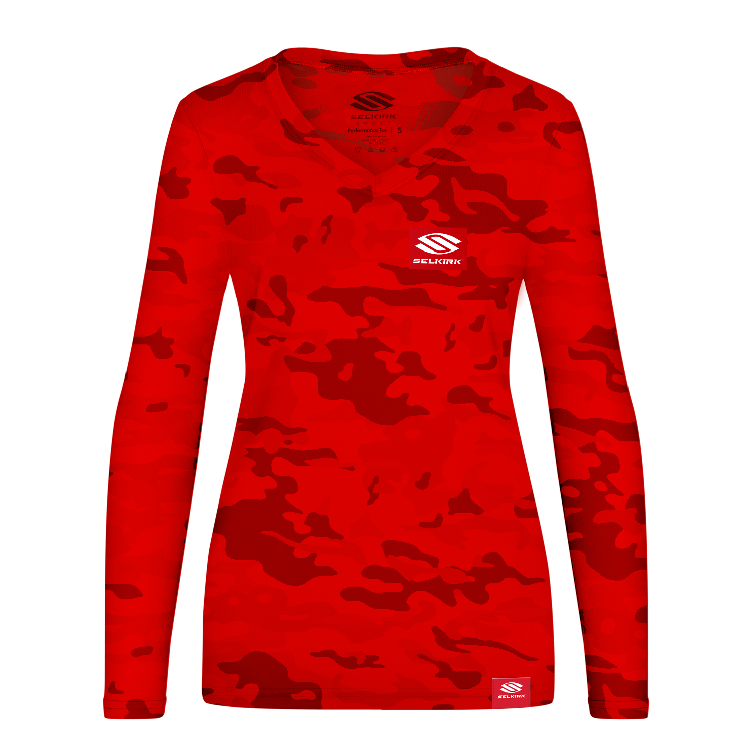 Selkirk Women's Red Label Long Sleeve V-Neck - Stretch-Wik Technology