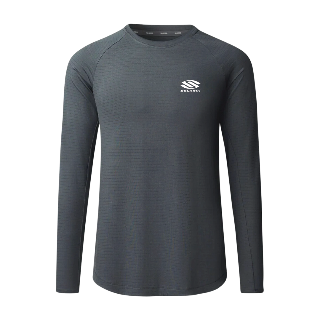 Selkirk TruWear Men's Cardinal Long Sleeve Workout Shirt