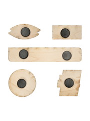 Selkirk Wood Magnet Bundle
