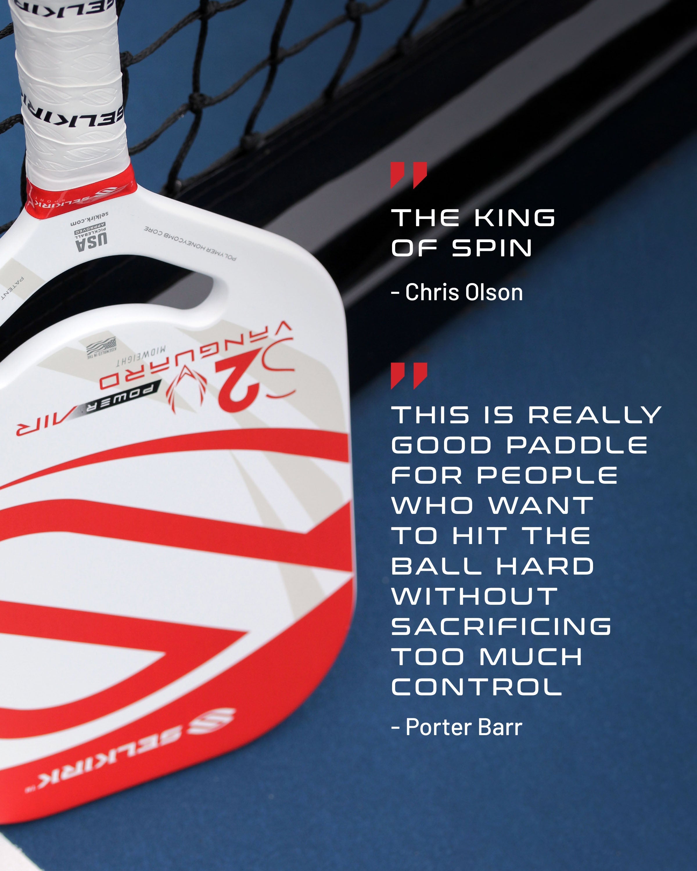 Selkirk VANGUARD Power Air - Invikta - Pickleball Paddle